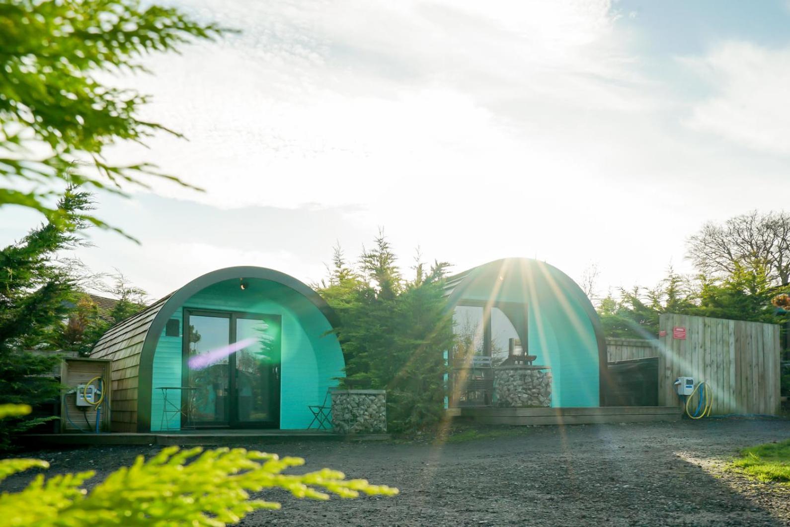 Hotel Original Glamping Pod With Hot Tub Frodsham Exterior foto